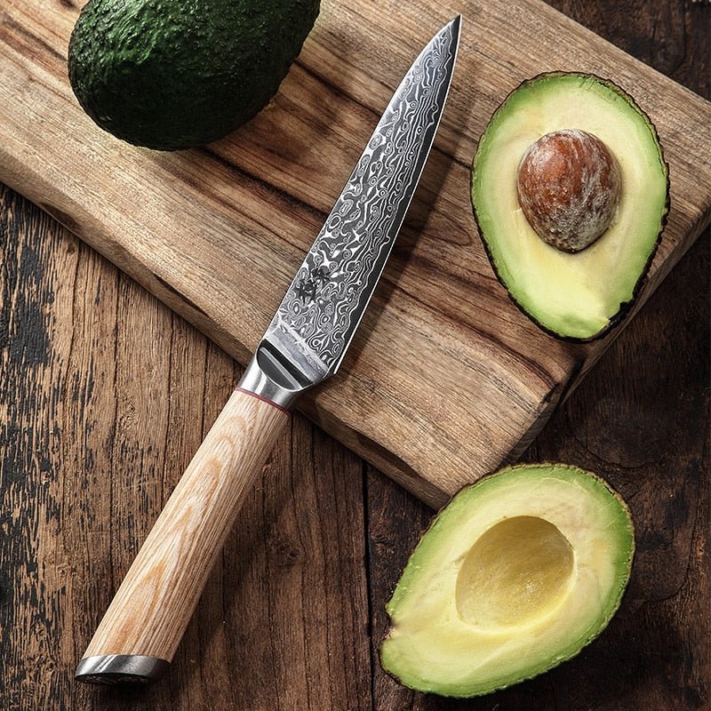 Kasami (かすみ) Japanese Damascus Steel Kitchen Knives Set