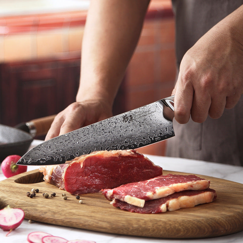 Kasami (かすみ) Japanese Damascus Steel Kitchen Knives Set